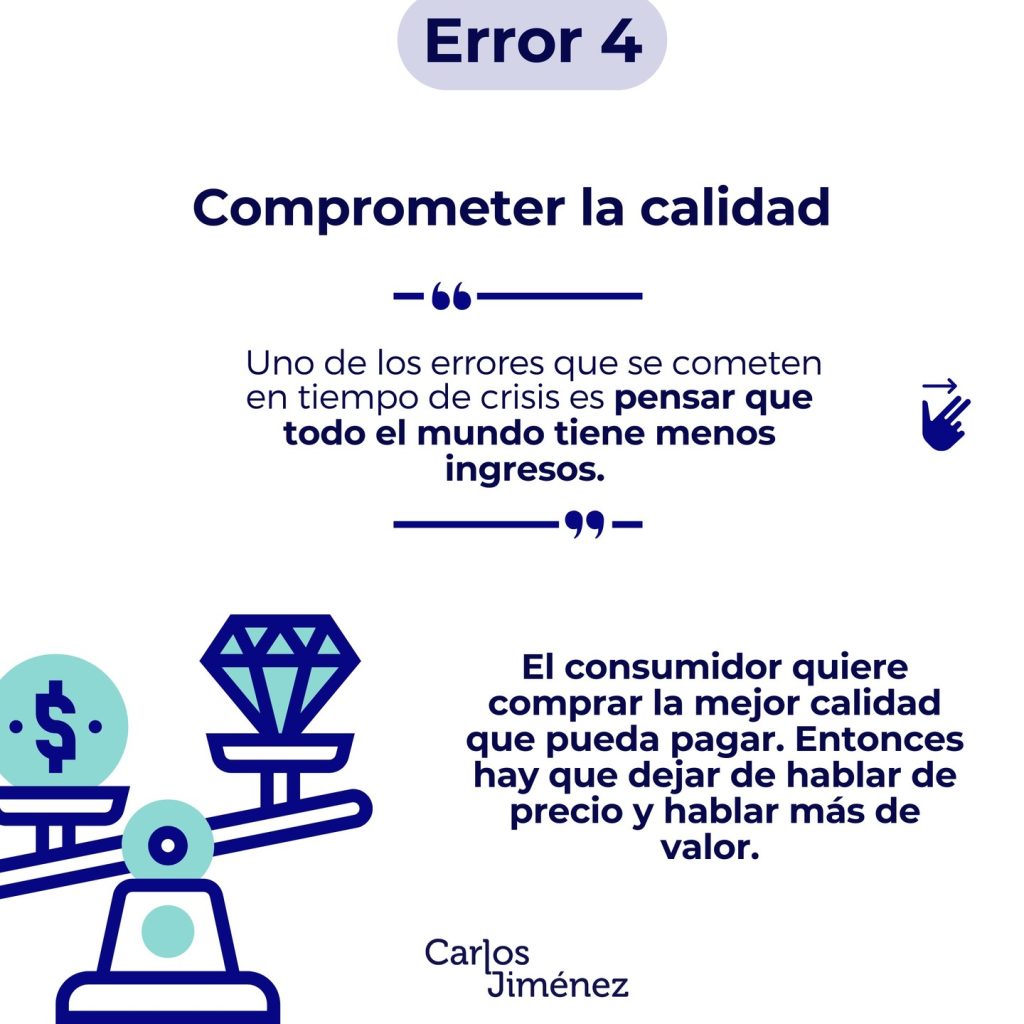 Errores Que Cometen Las Empresas En Tiempos De Crisis Carlos Jim Nez